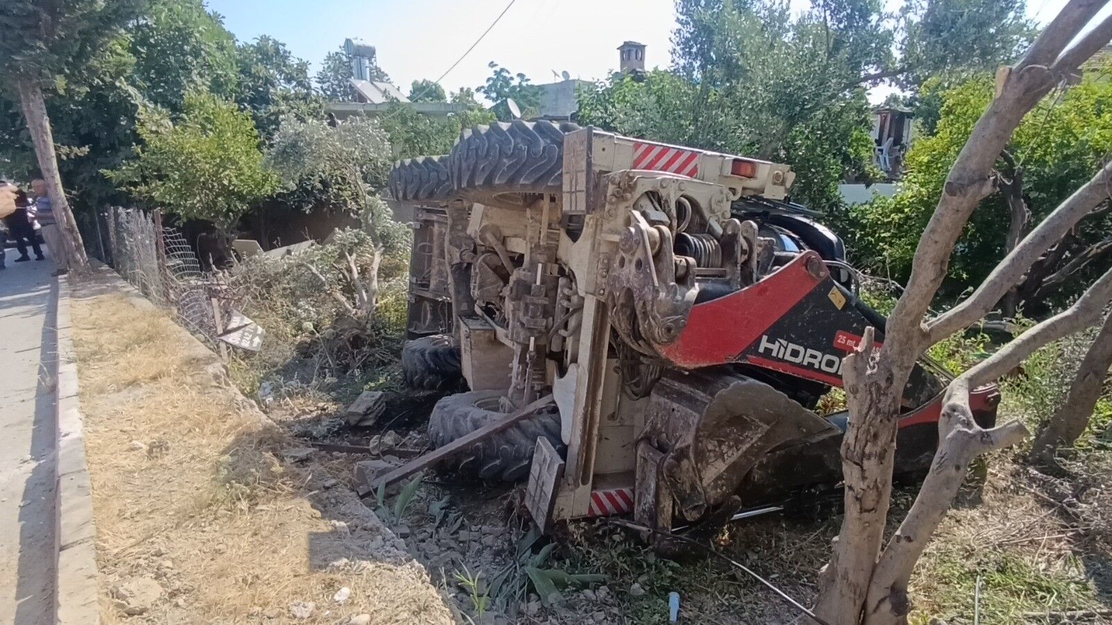Denizli Haber Iş Makinesi Kaza