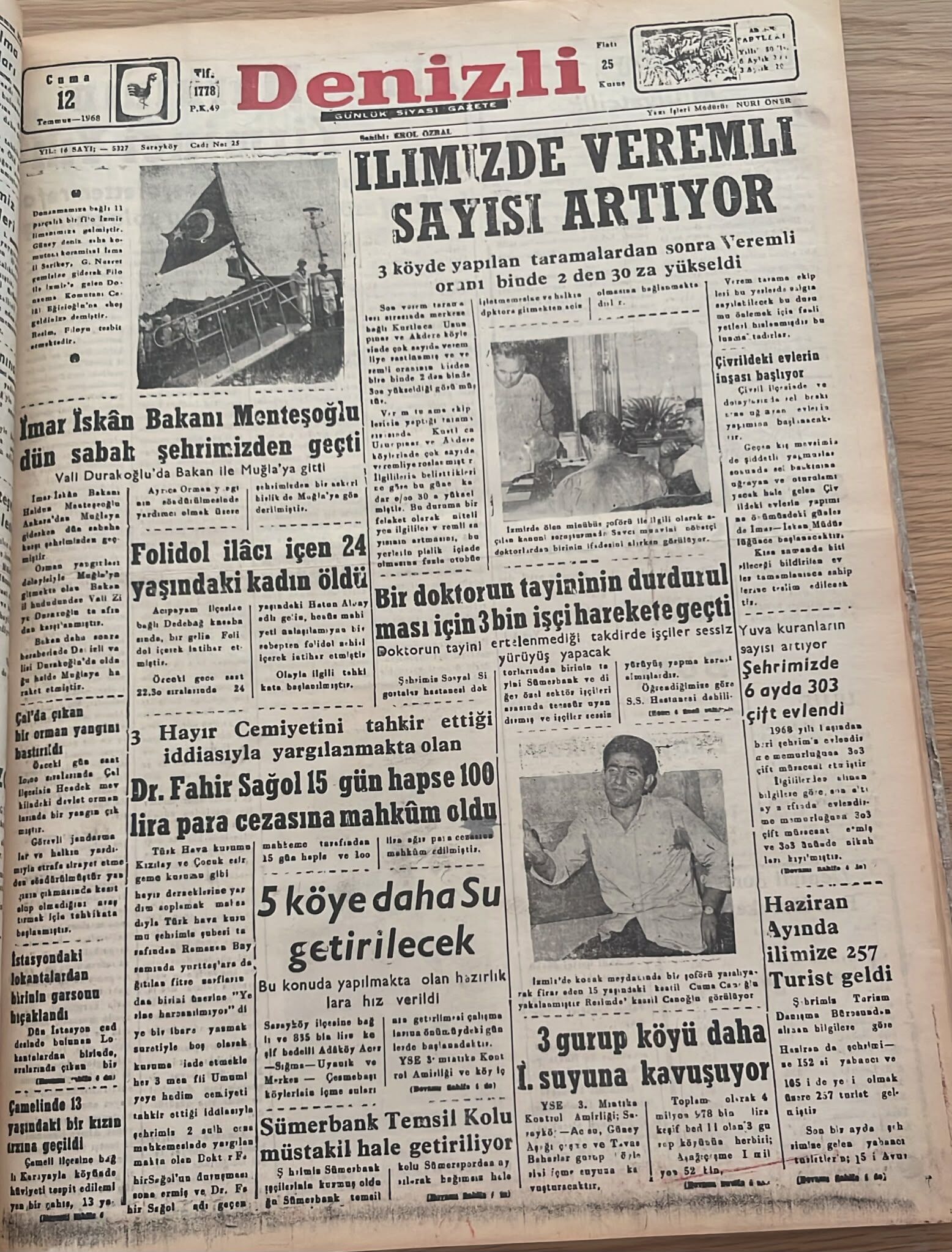 Deni̇zli̇ Haber Tarihte Bugun 12-1