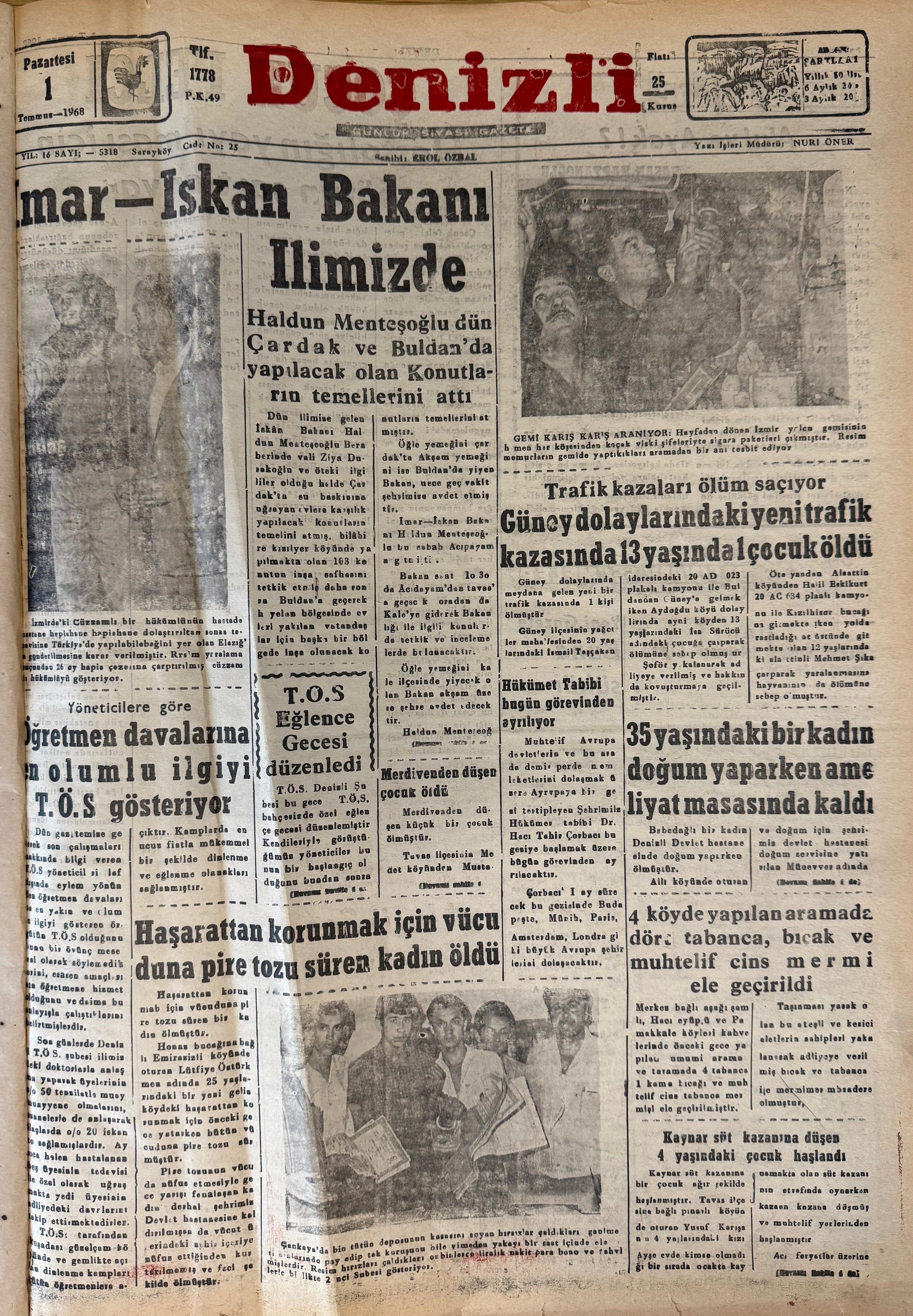 Denizli Haber Tarihte Bugün-57