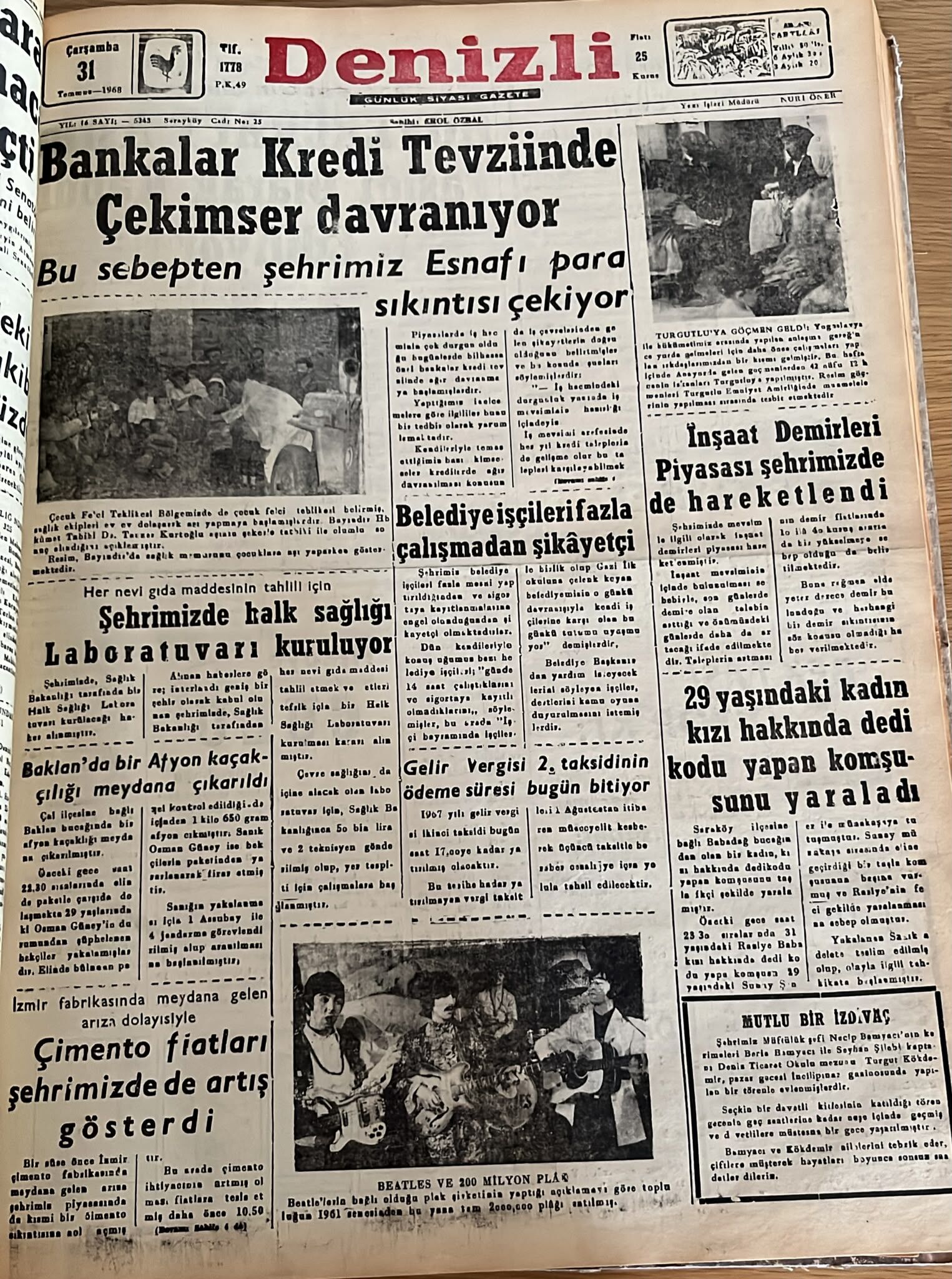 Denizli Haber Tarıhte Bugünn 31 Temmuz-1