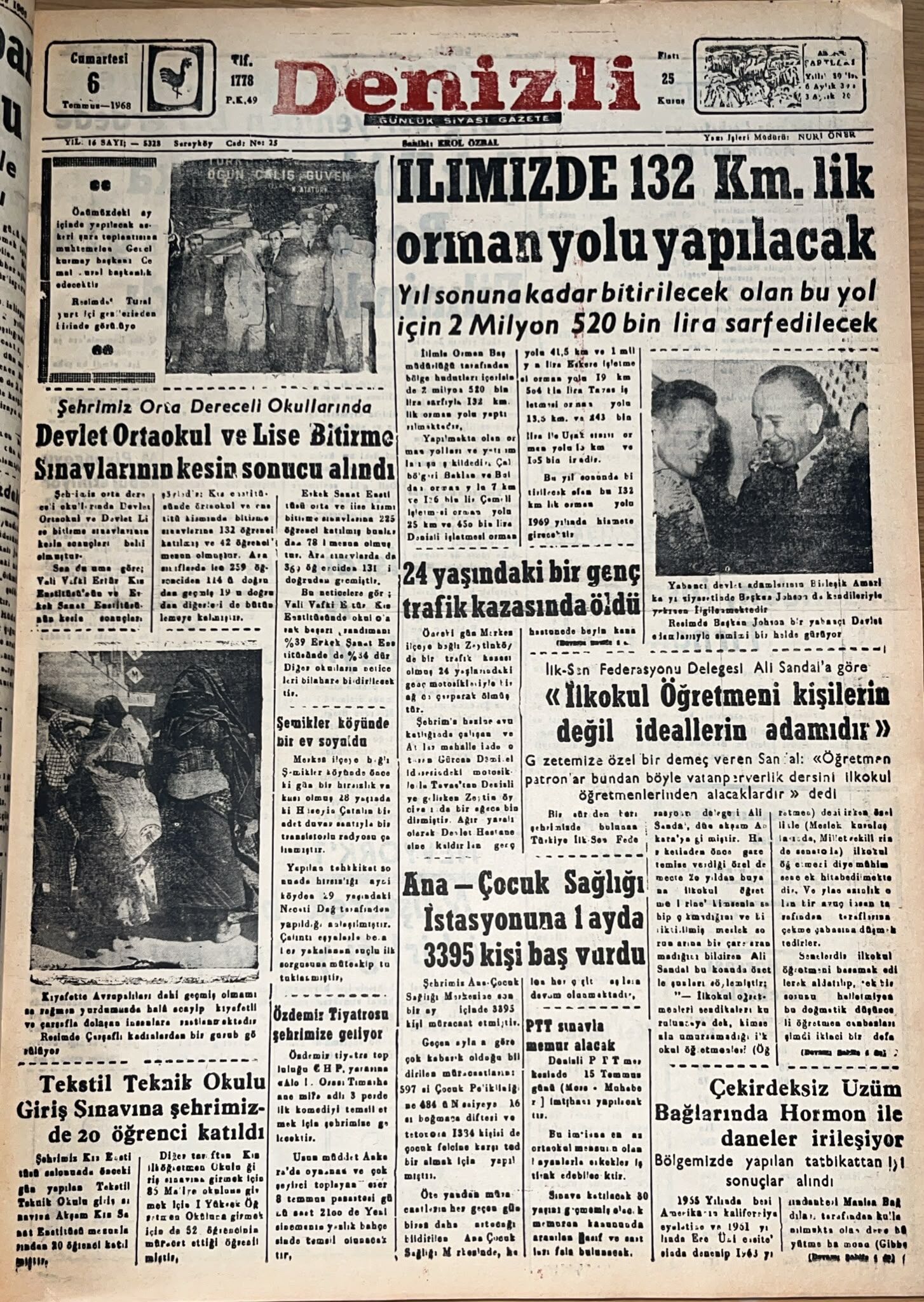 Denizli Haber Temmuz 6