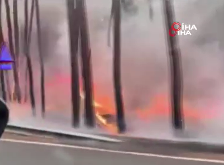 Denizli Haber Yangın Ispanya (2)