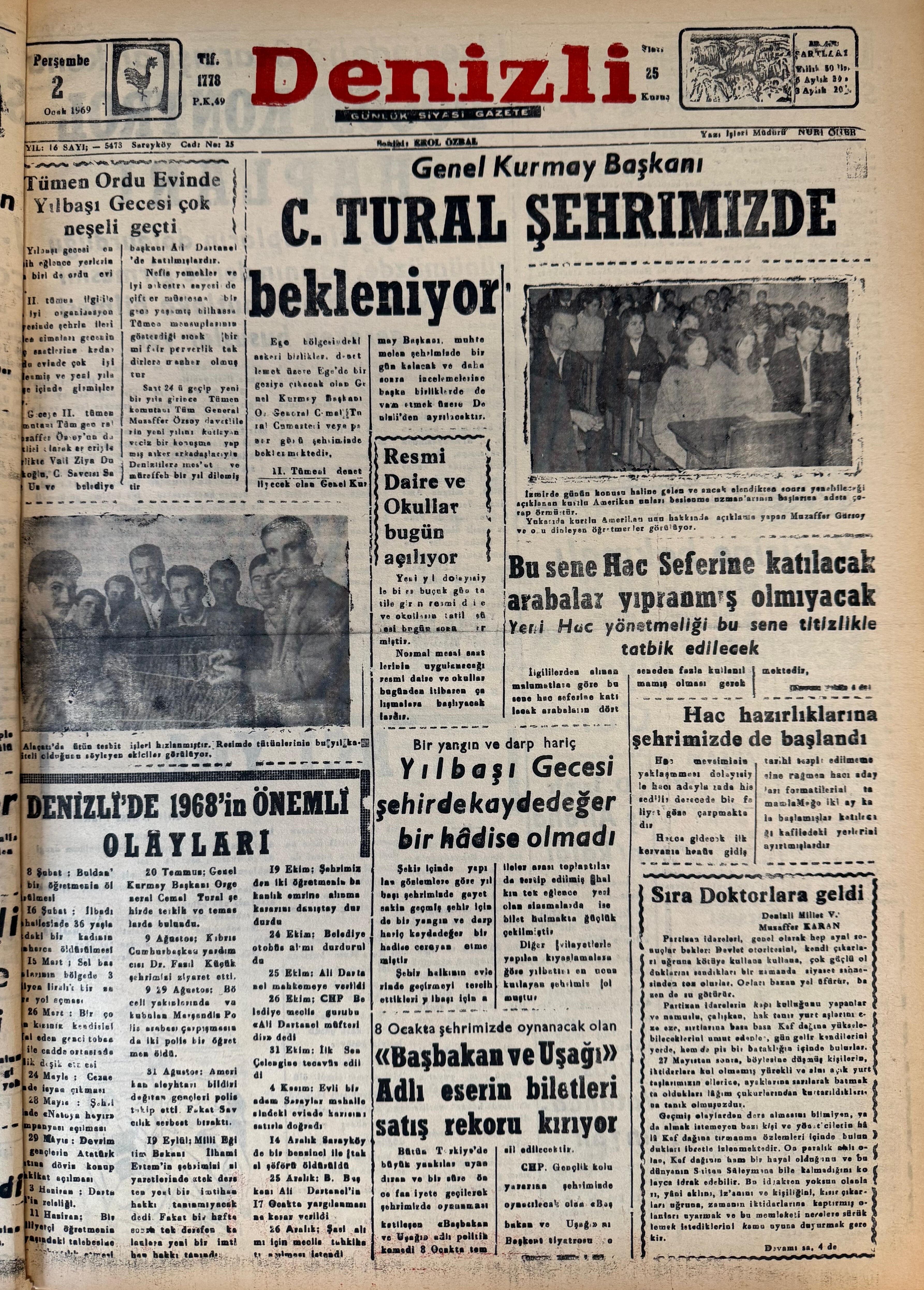 Denizli'de Tarihte Bugün-5