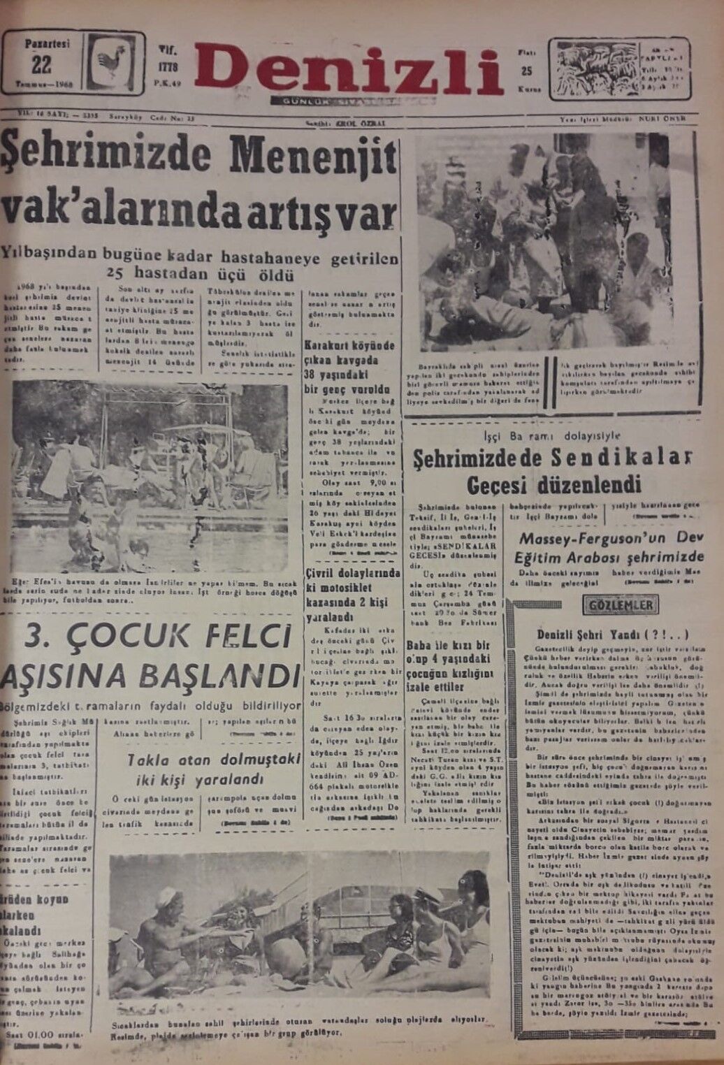 Denizlihaber Tarihtebugunnn