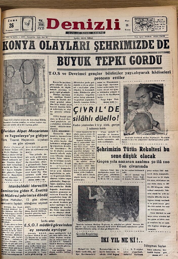 Tarıhte Bugun 26 Temmuz