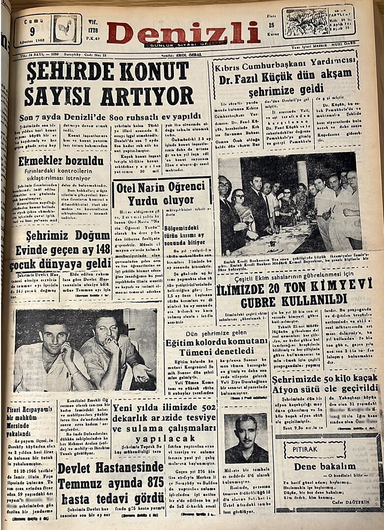Denizli Haber 9 Ağustos
