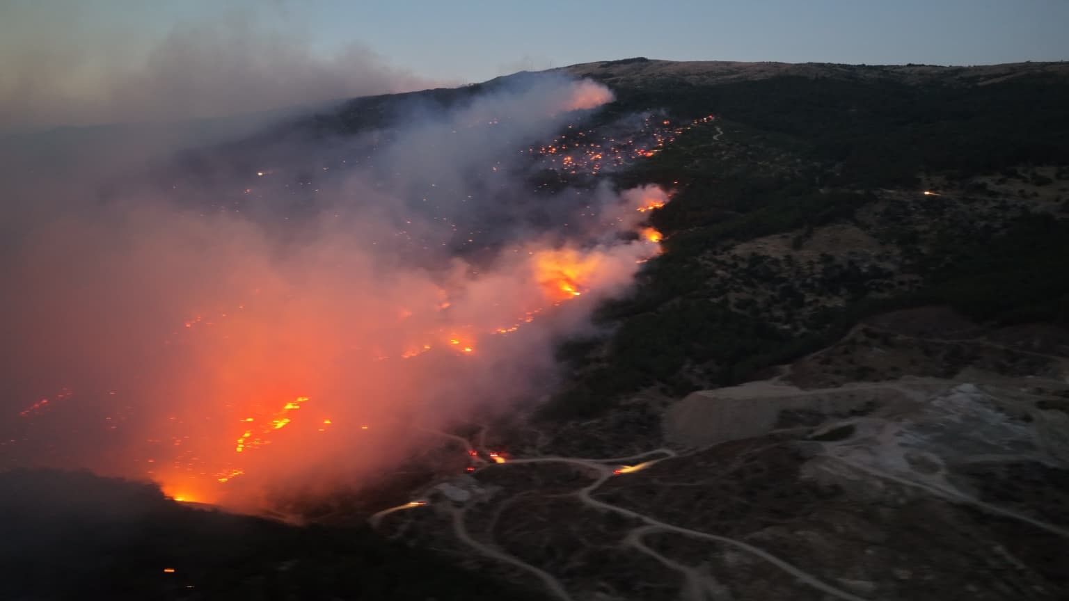 Denizli Haber Çine Yangın (2)
