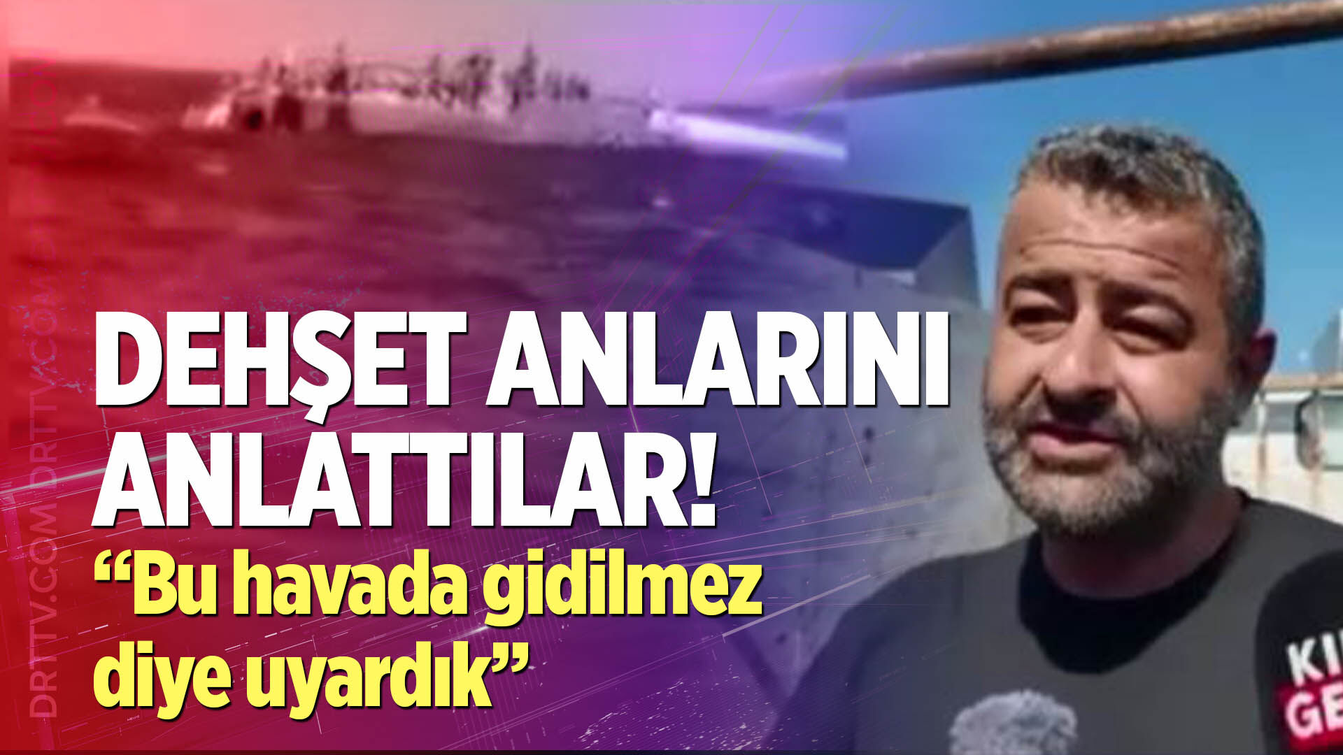 Dehşet anlarını anlattılar!