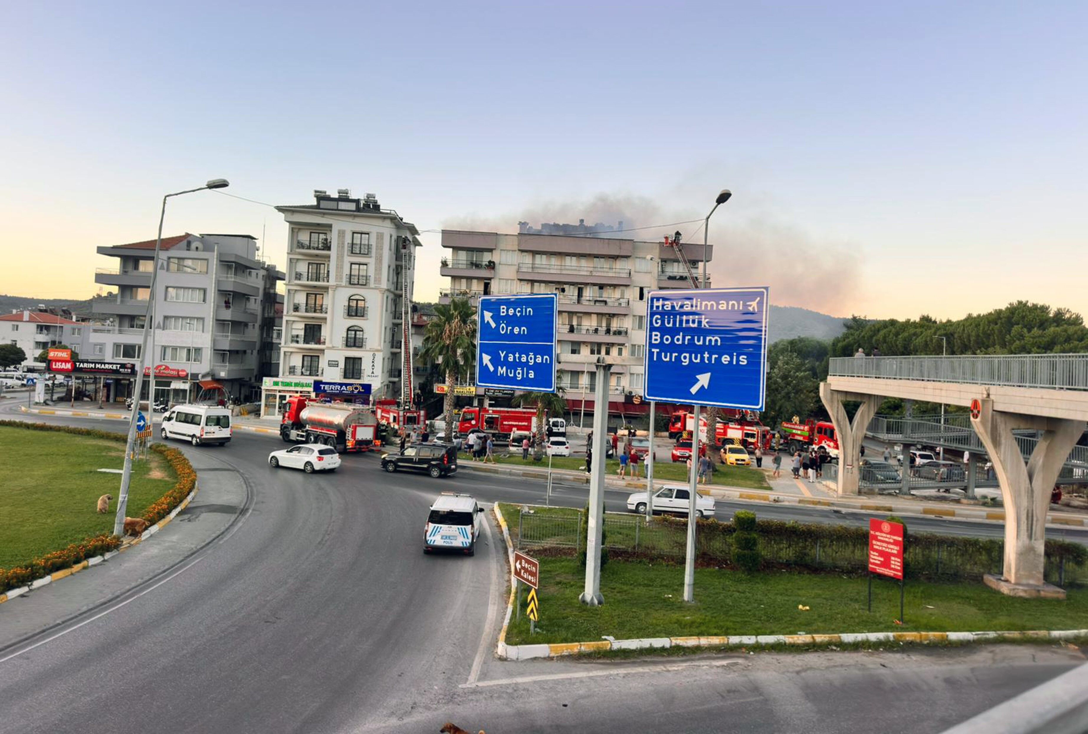 Denizli Haber Marmarıs Yangın (2)