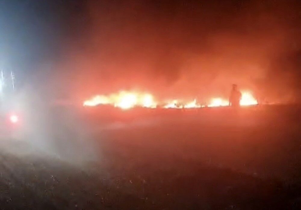 Denizli Haber Saman Yangın-1