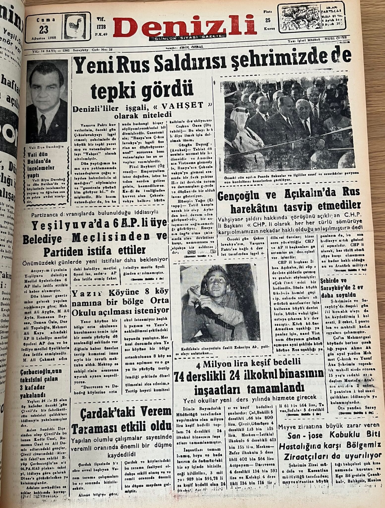 Denizli Haber Tarıhte Bugun 23 Ağustos