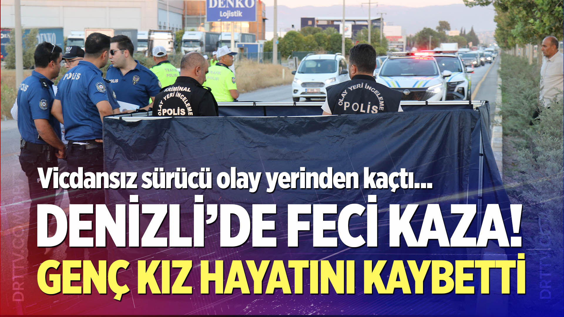 Denizli'de feci kaza!