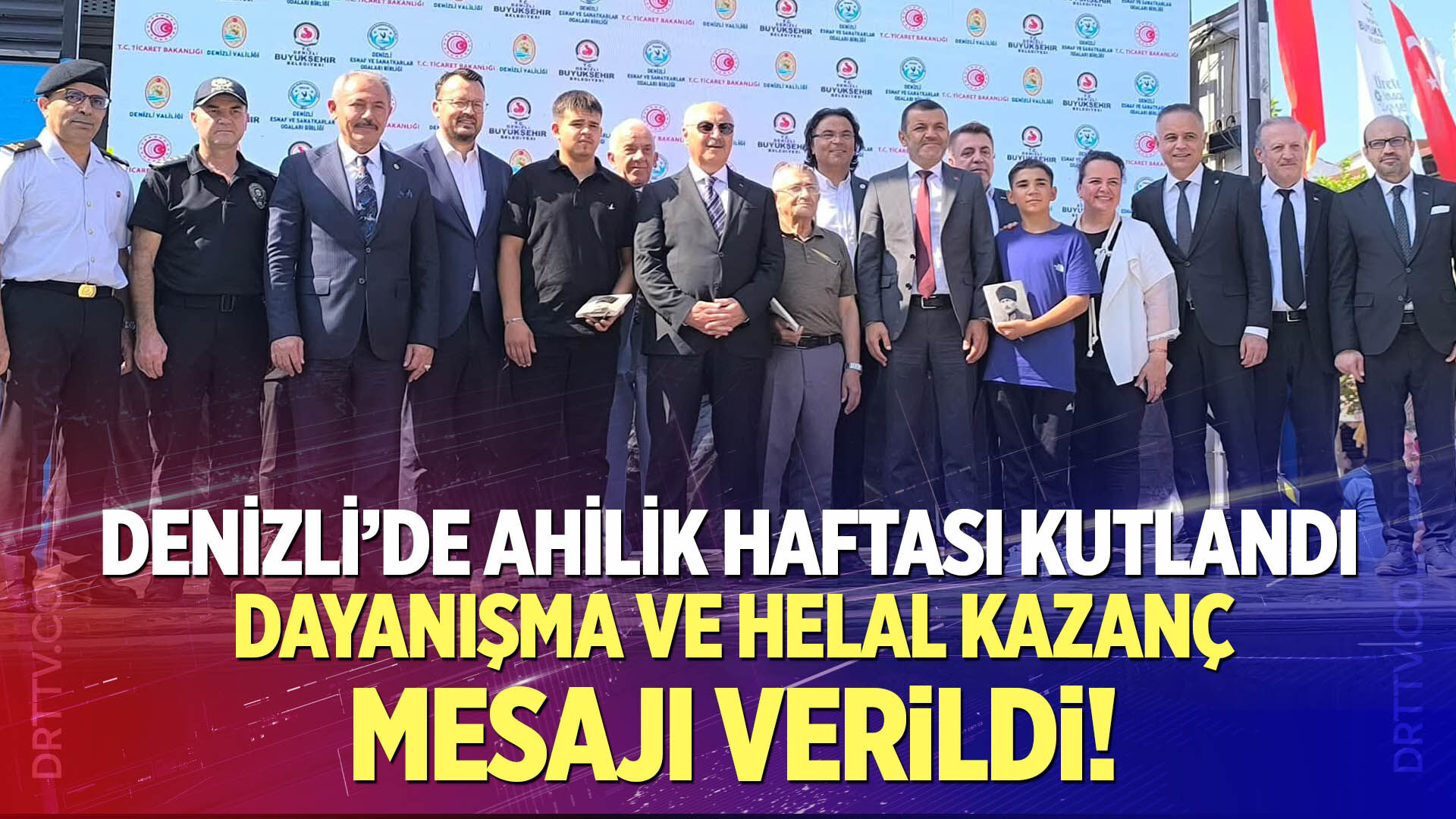 Denizli'de Ahilik Haftası kutlandı