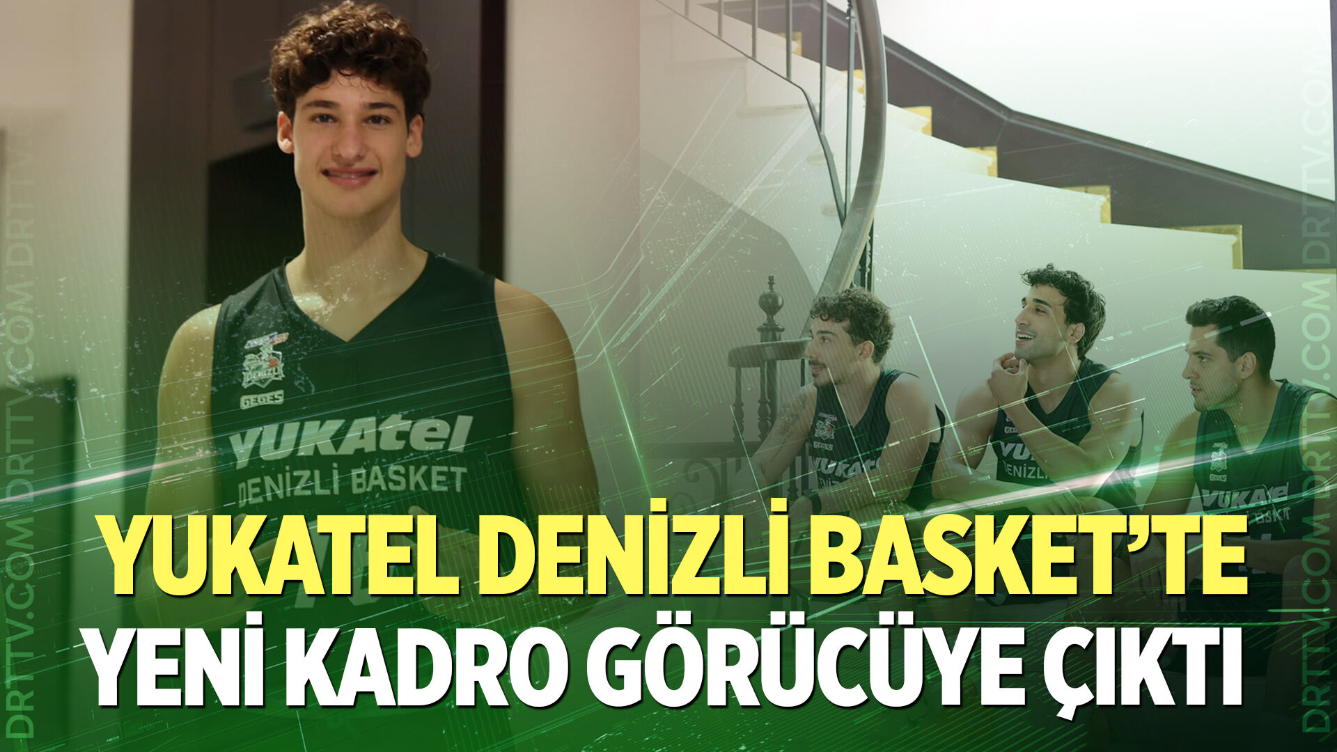 Yukatel Denizli Basket’te yeni sezon heyecanı: Yeni kadro görücüye çıktı