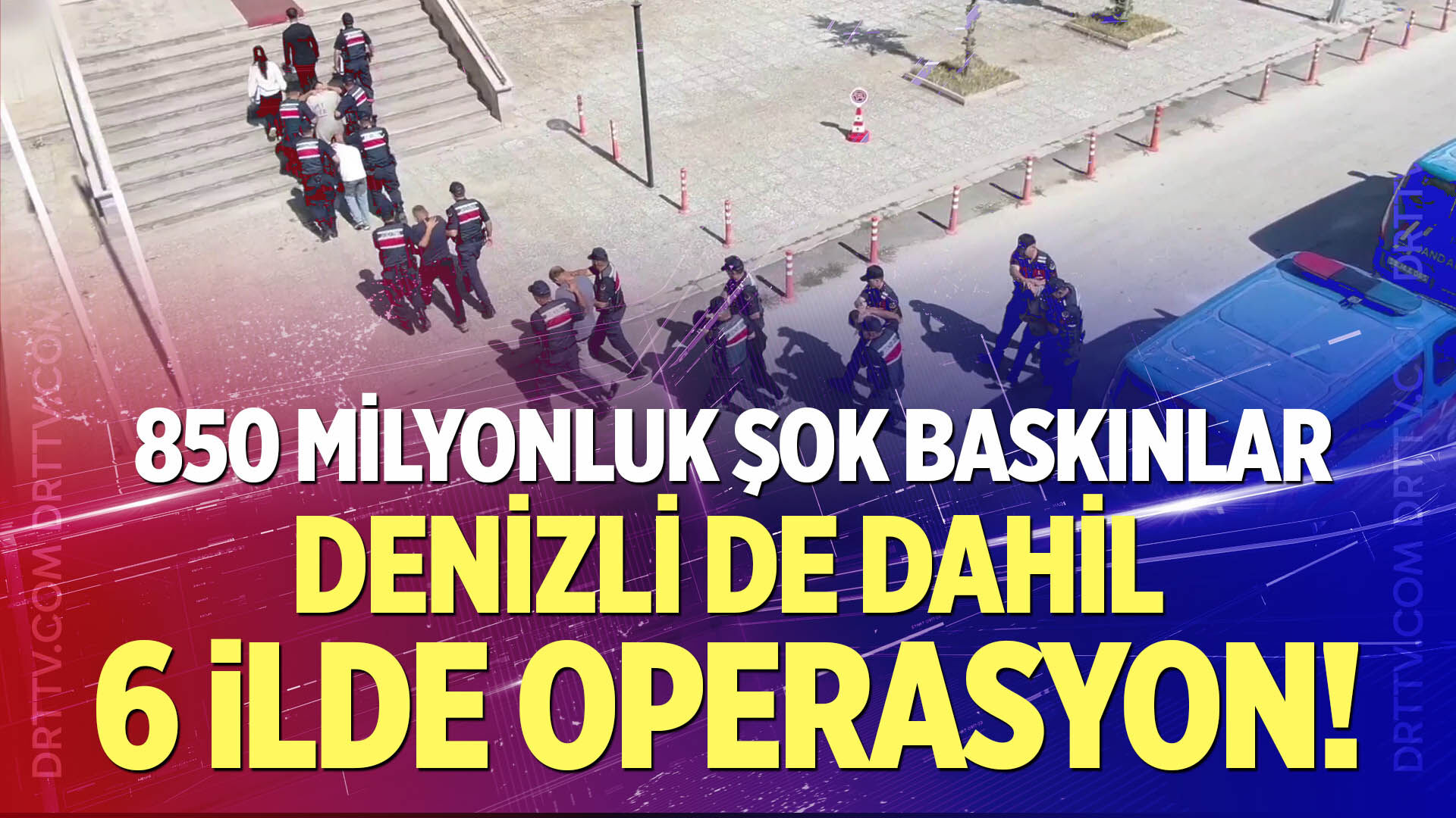 6 ilde 850 milyon TL'lik nitelikli dolandırıcılık operasyonu!