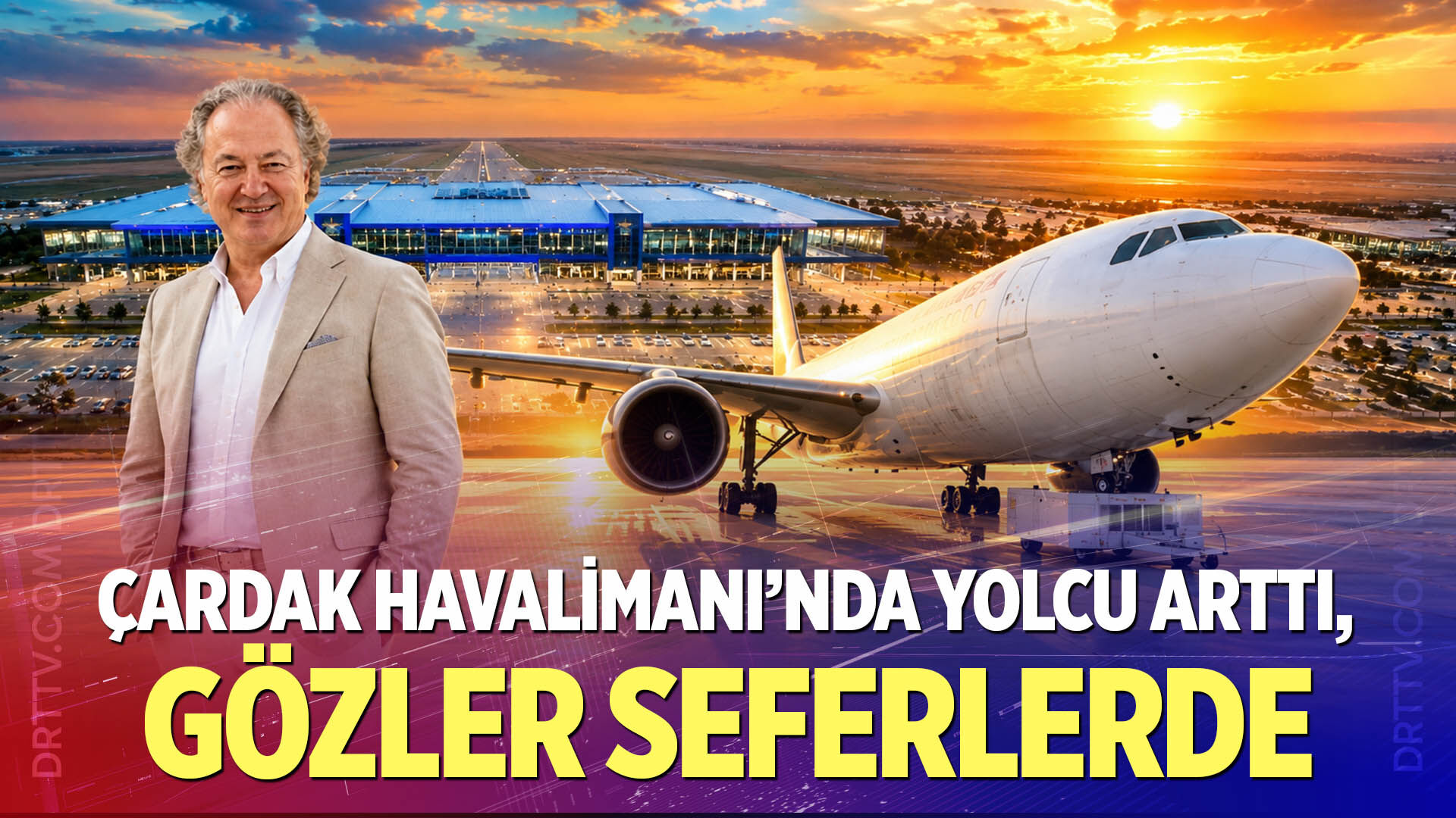 Çardak Havalimanı’nda Yolcu Arttı, Gözler Seferlerde