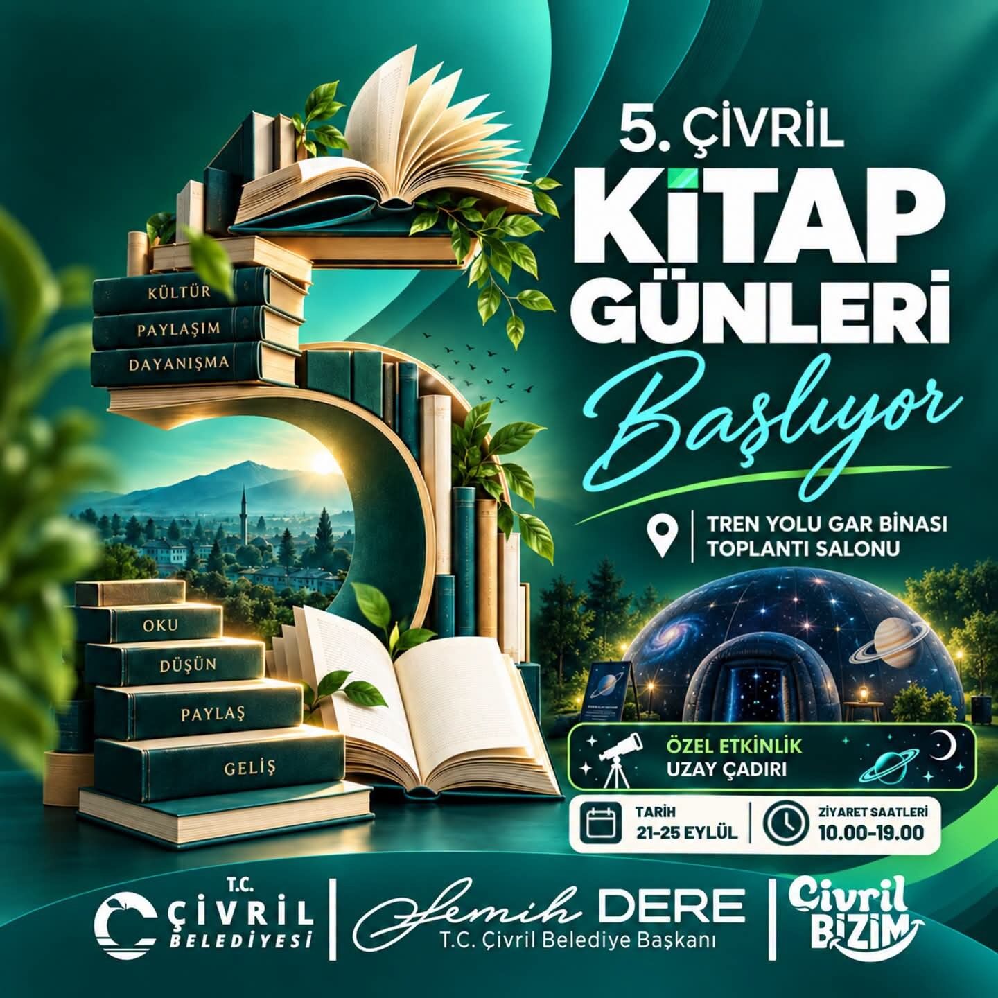 Denizli Haber Çivril Kitap Gunlerı (1)