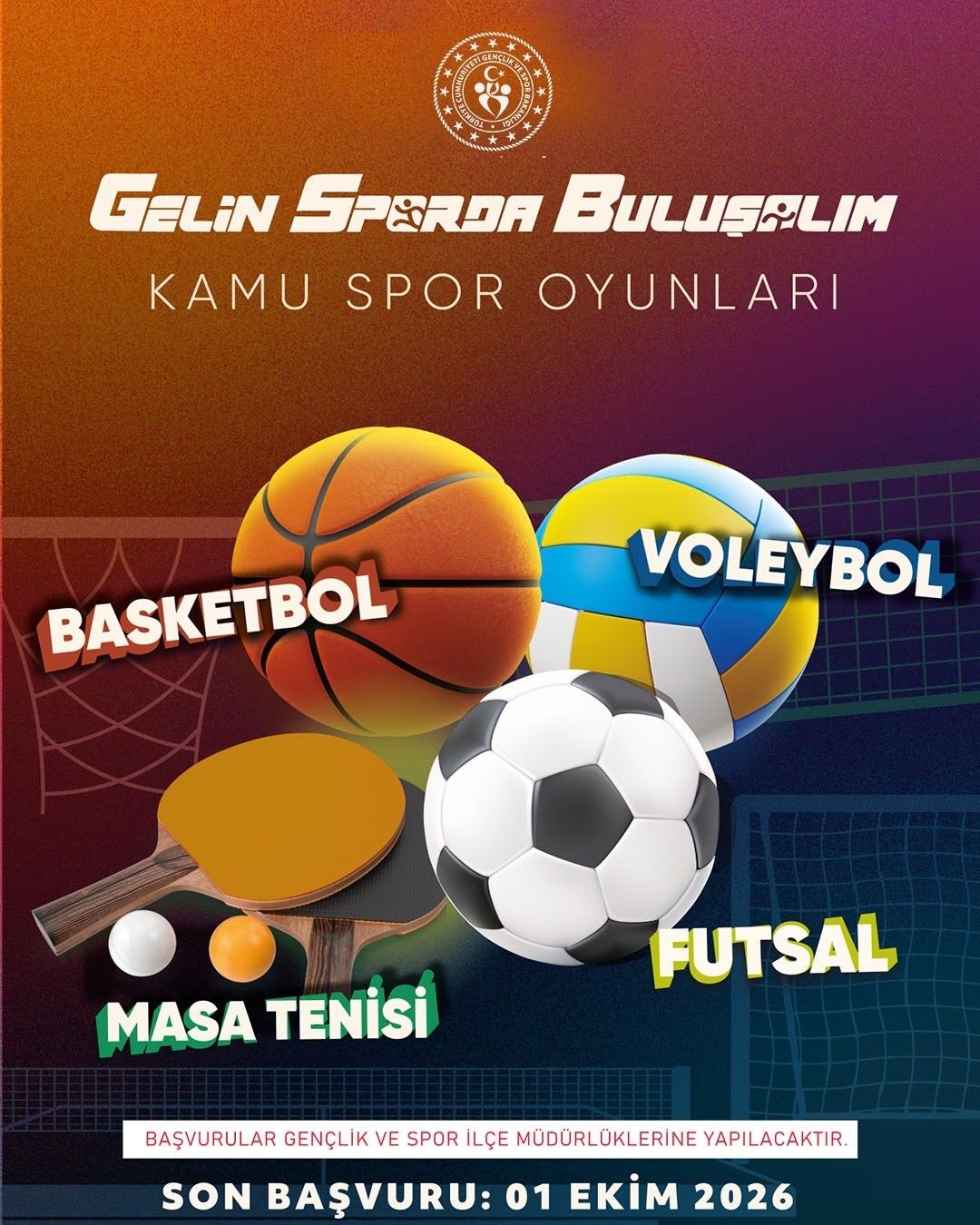 Denizli Haber Kamu Spor Oyunları Başlıyor
