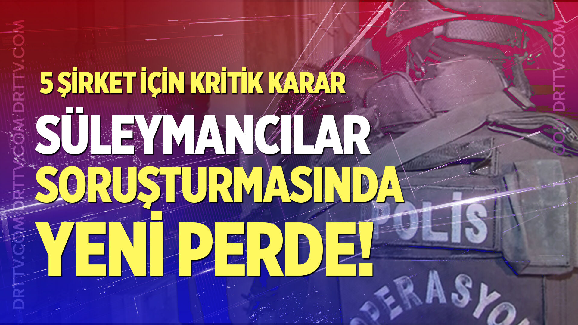 Alihan Kuriş soruşturmasında 5 şirkete el konuldu