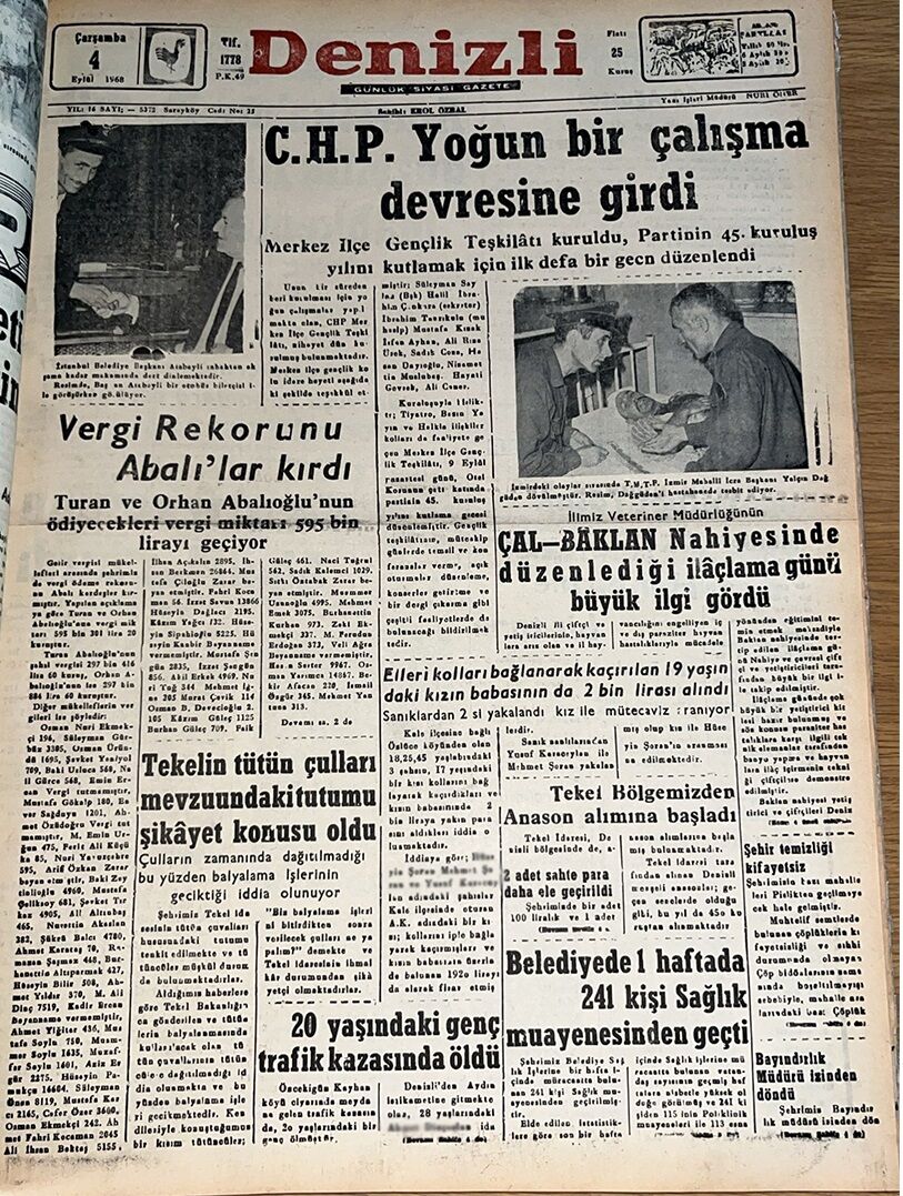 Deni̇zli̇ Haber Tarihte 4-1