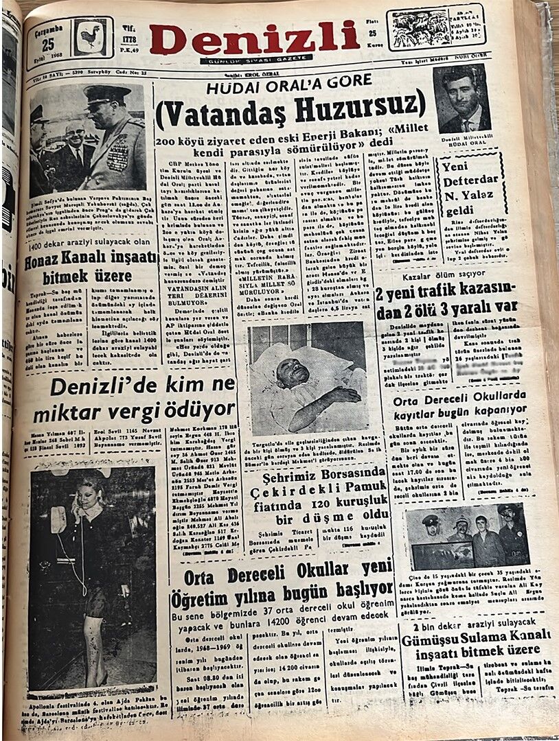 Denizli Haber Tarıhte Bugun 25 Eylul-1