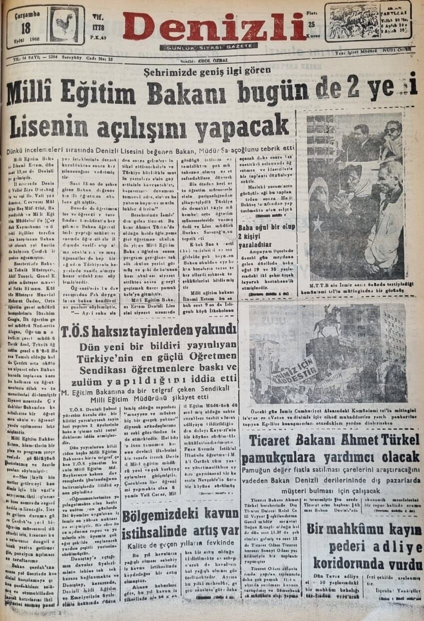 Denizli Haber Tarihtebugün3-3