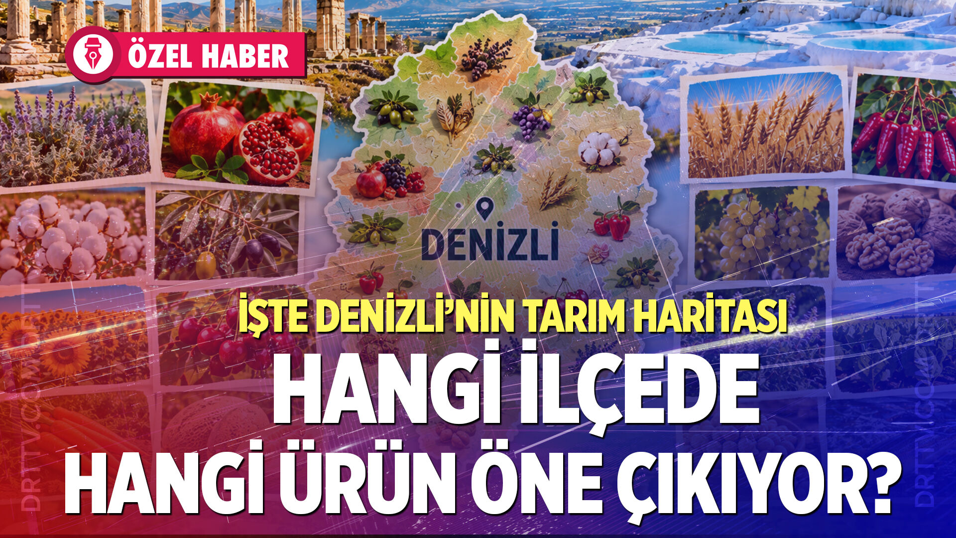 Üzümden elmaya, kekikten cevize: Denizli’nin tarım haritası