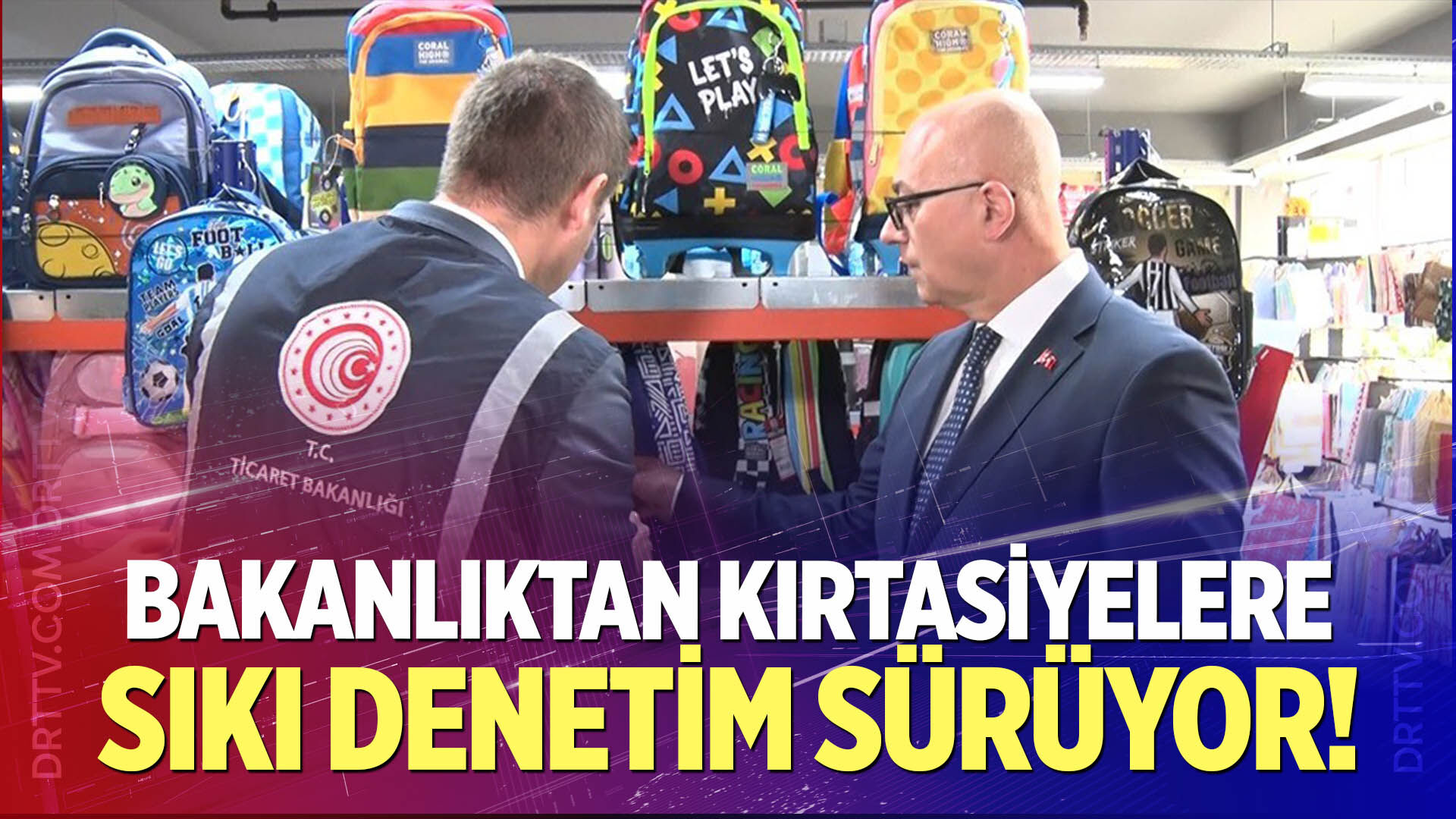 Ticaret Bakanlığından kırtasiye denetimi