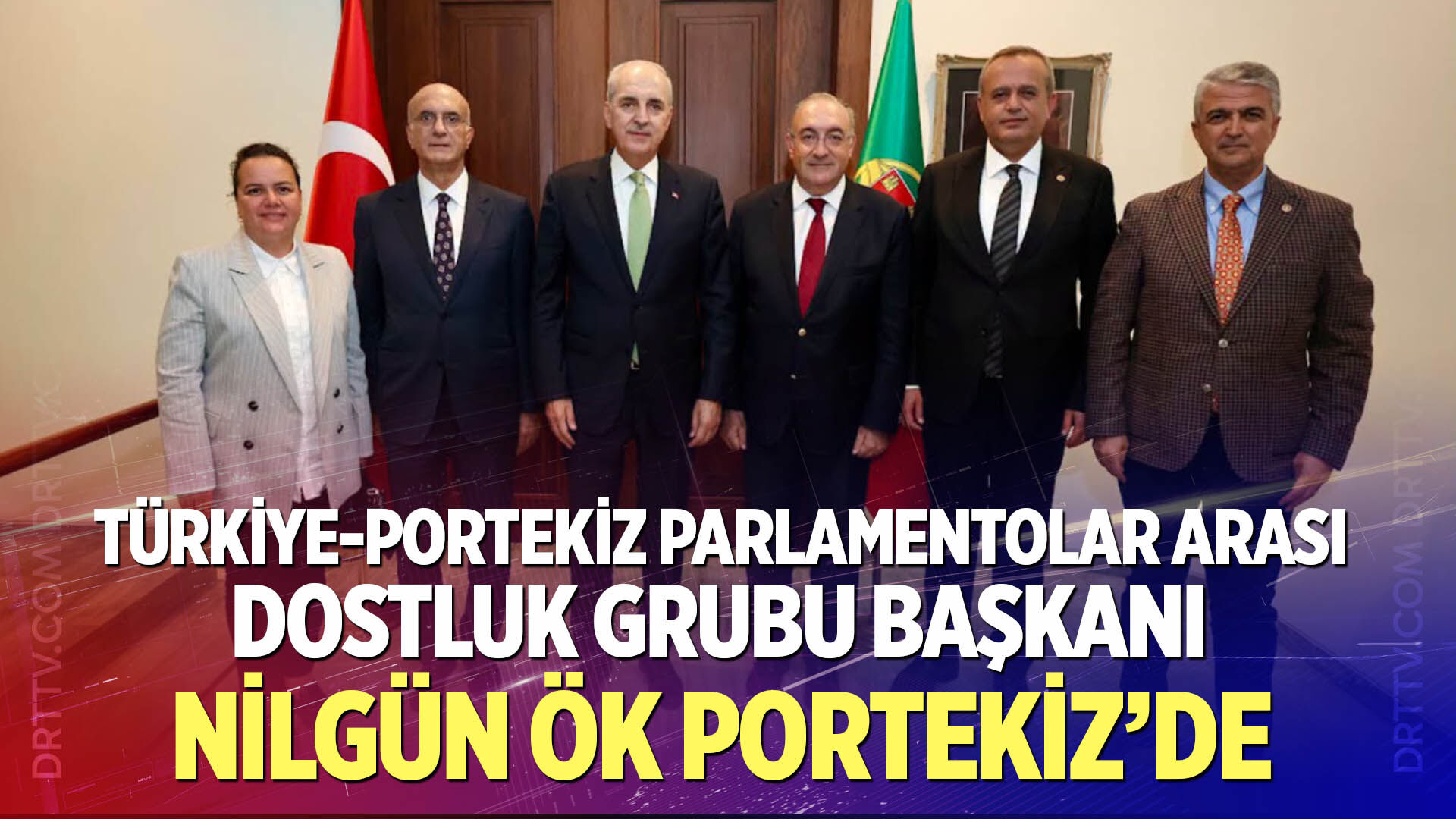 Türkiye-Portekiz Parlamentolar Arası Dostluk Grubu Başkanı Nilgün Ök Portekiz’de