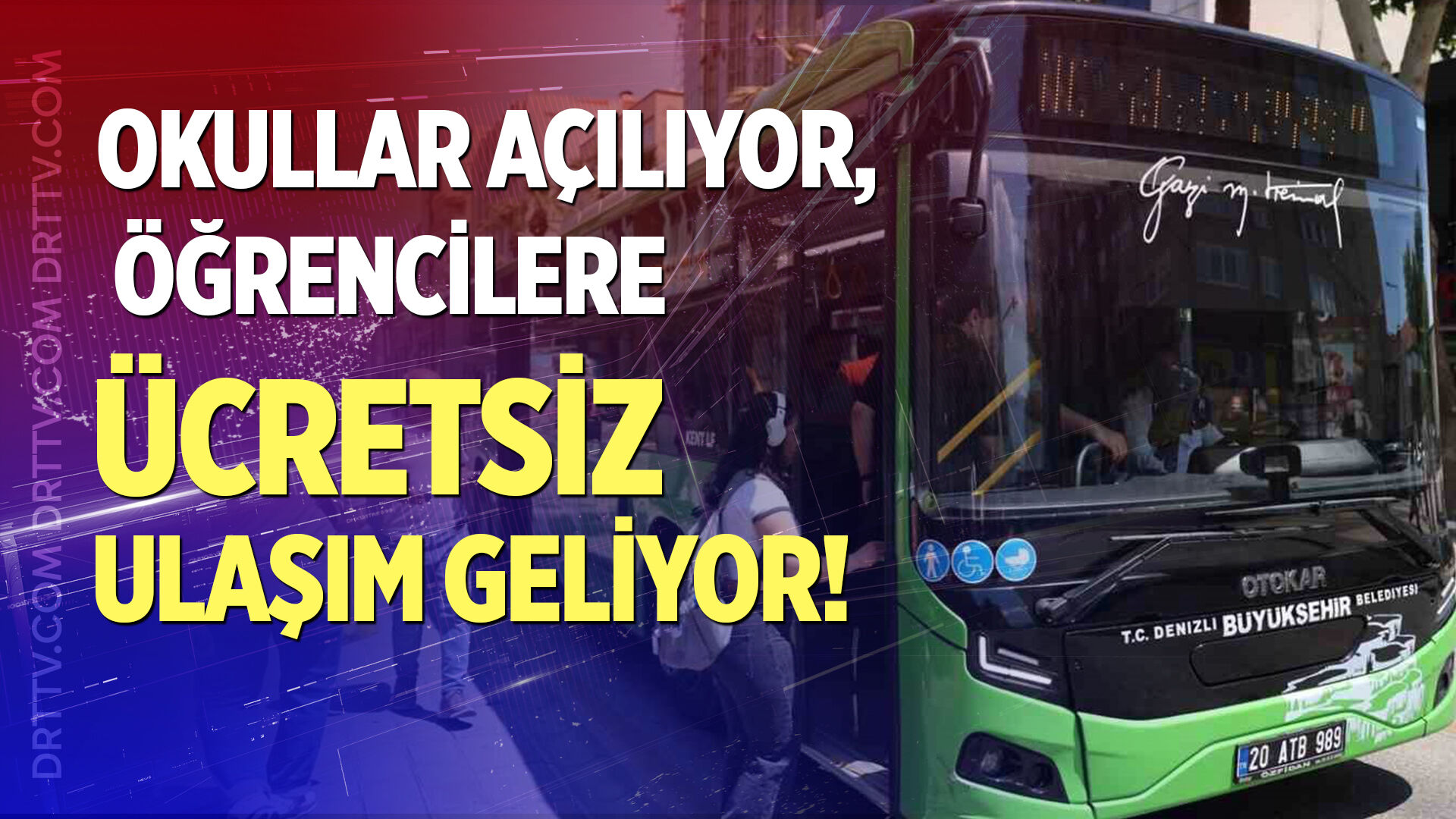 Denizli’de öğrencilere müjde! 5 gün ücretsiz