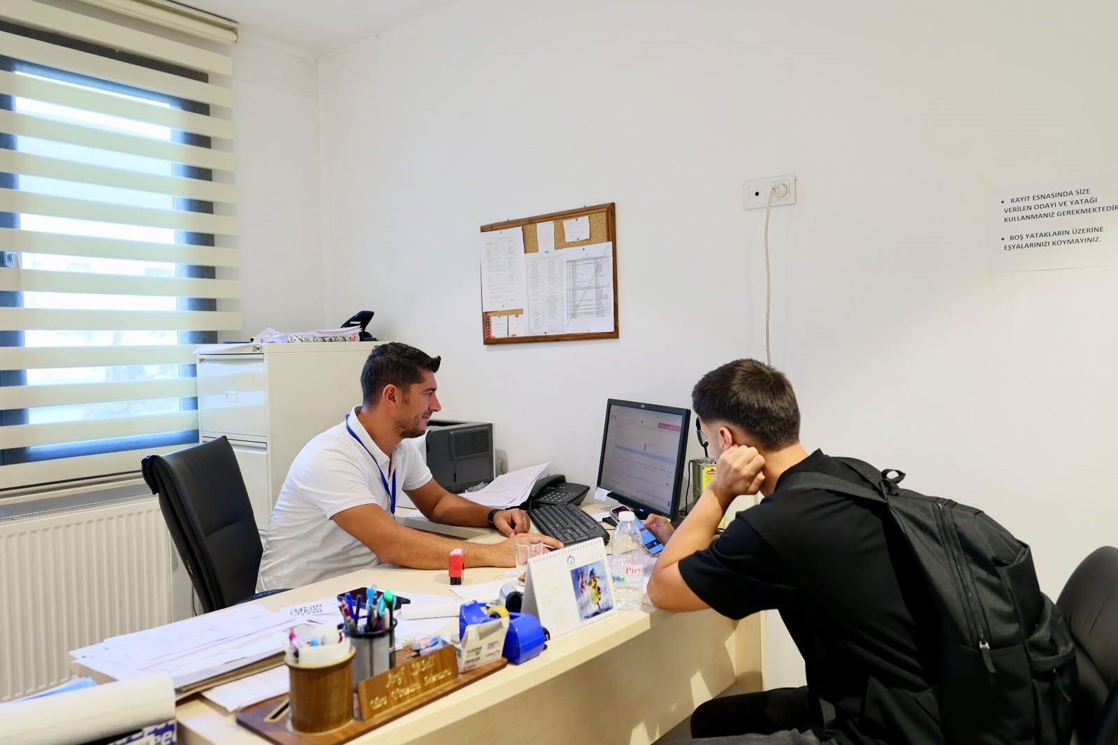 Denizli'deki yurtlarda kayıt heyecanı yaşanıyor