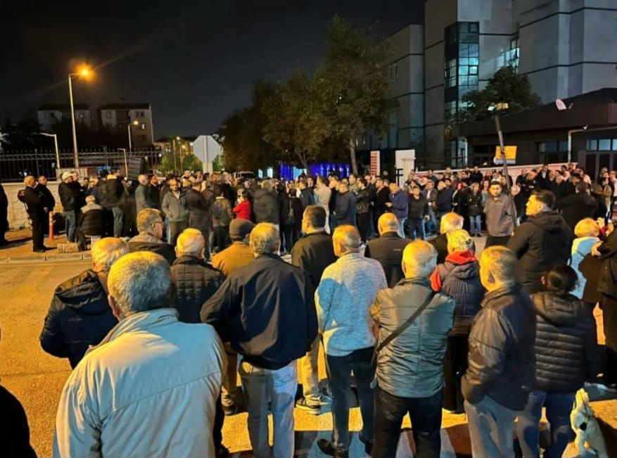 Denizli Haber Adliye Önünde Toplandılar (2)