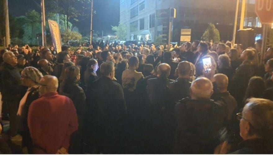 Denizli Haber Adliye Önünde Toplandılar (3)