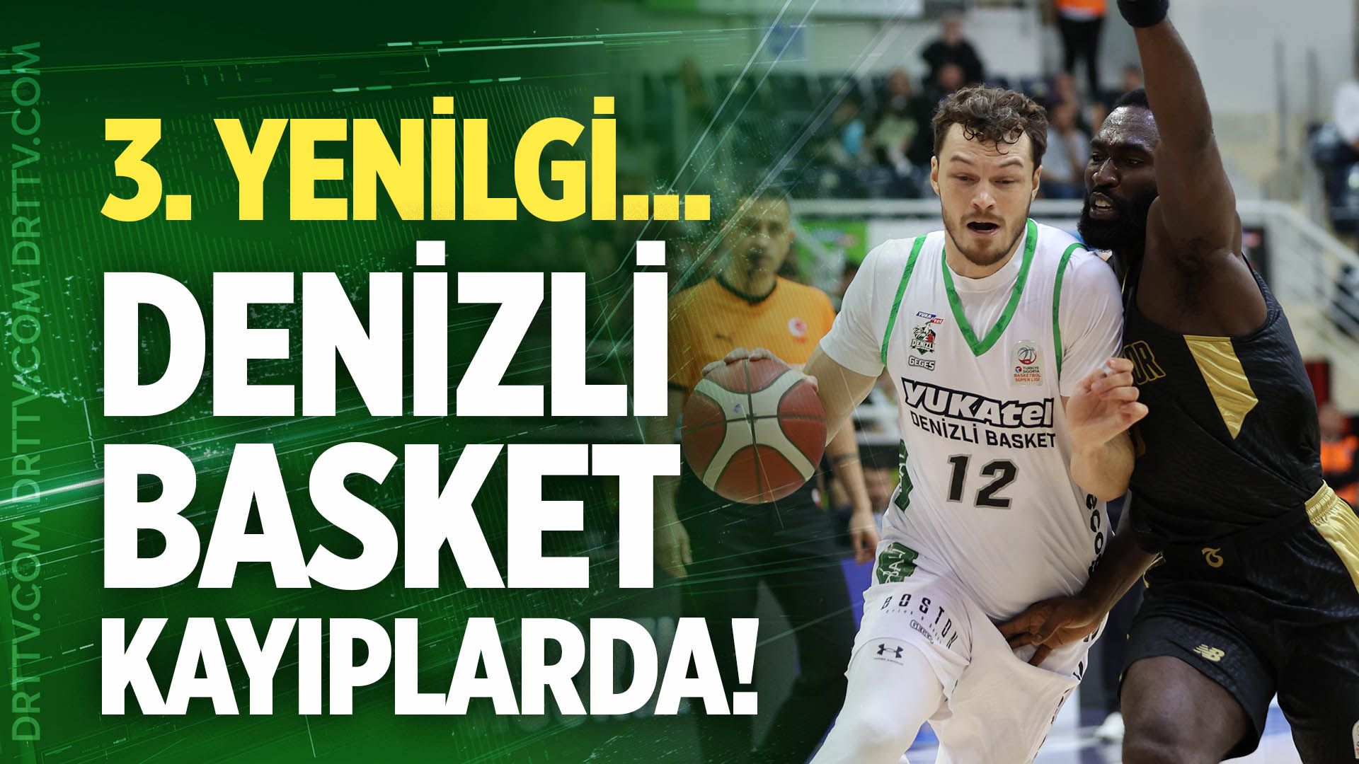 Denizli Basket evinde Trabzonspor’a kaybetti! 70-75