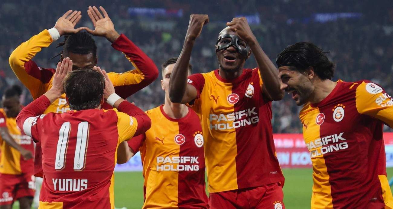 Galatasaray ligde üst üste 4. galibiyetini aldı, puanını 25’e çıkardı