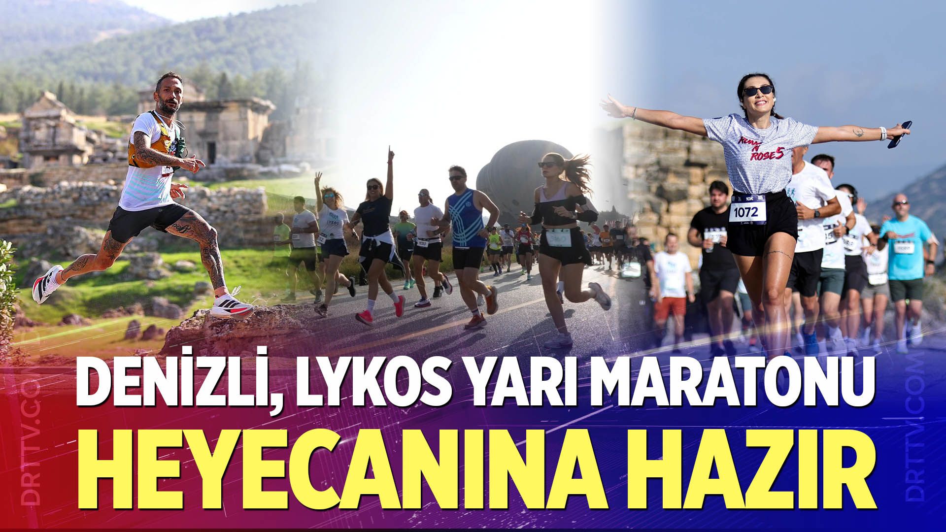 Denizli, Lykos Yarı Maratonu Heyecanına Hazır