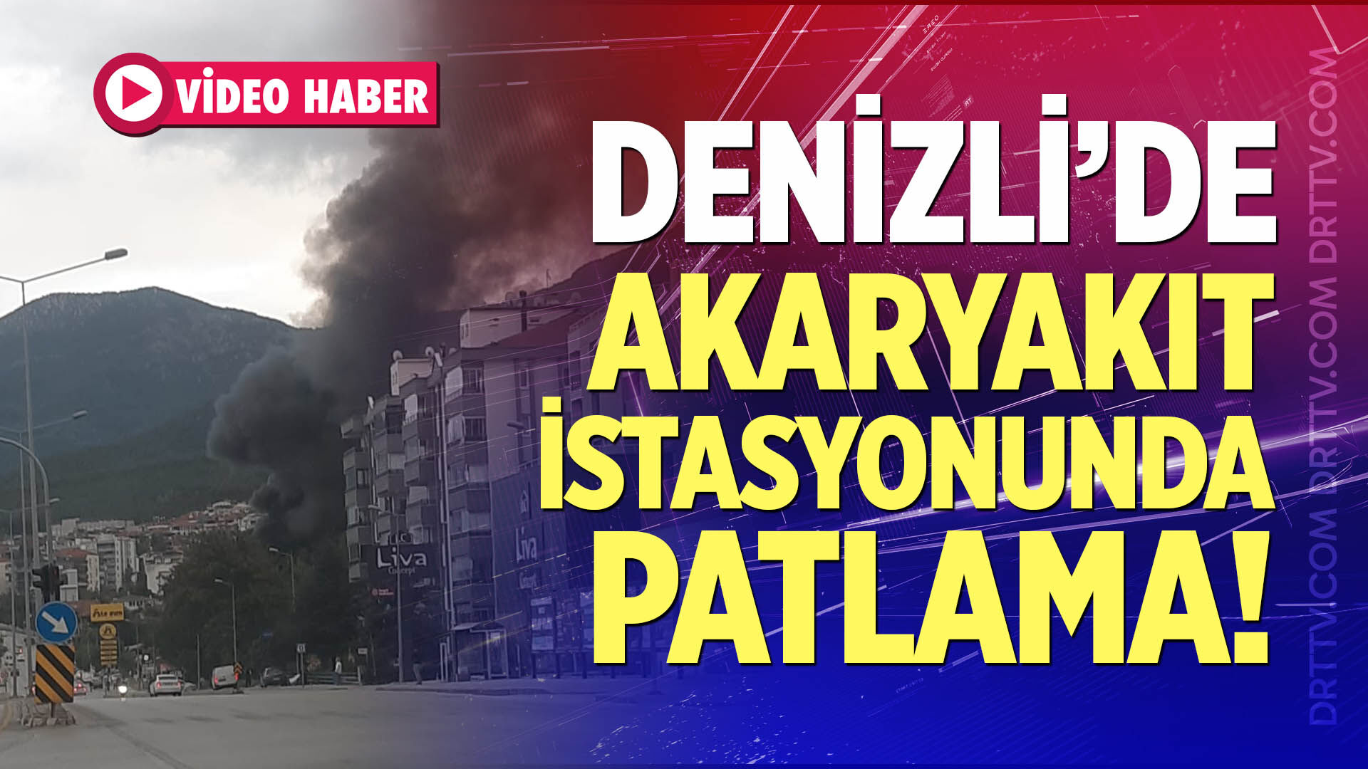 Denizli'de patlama!