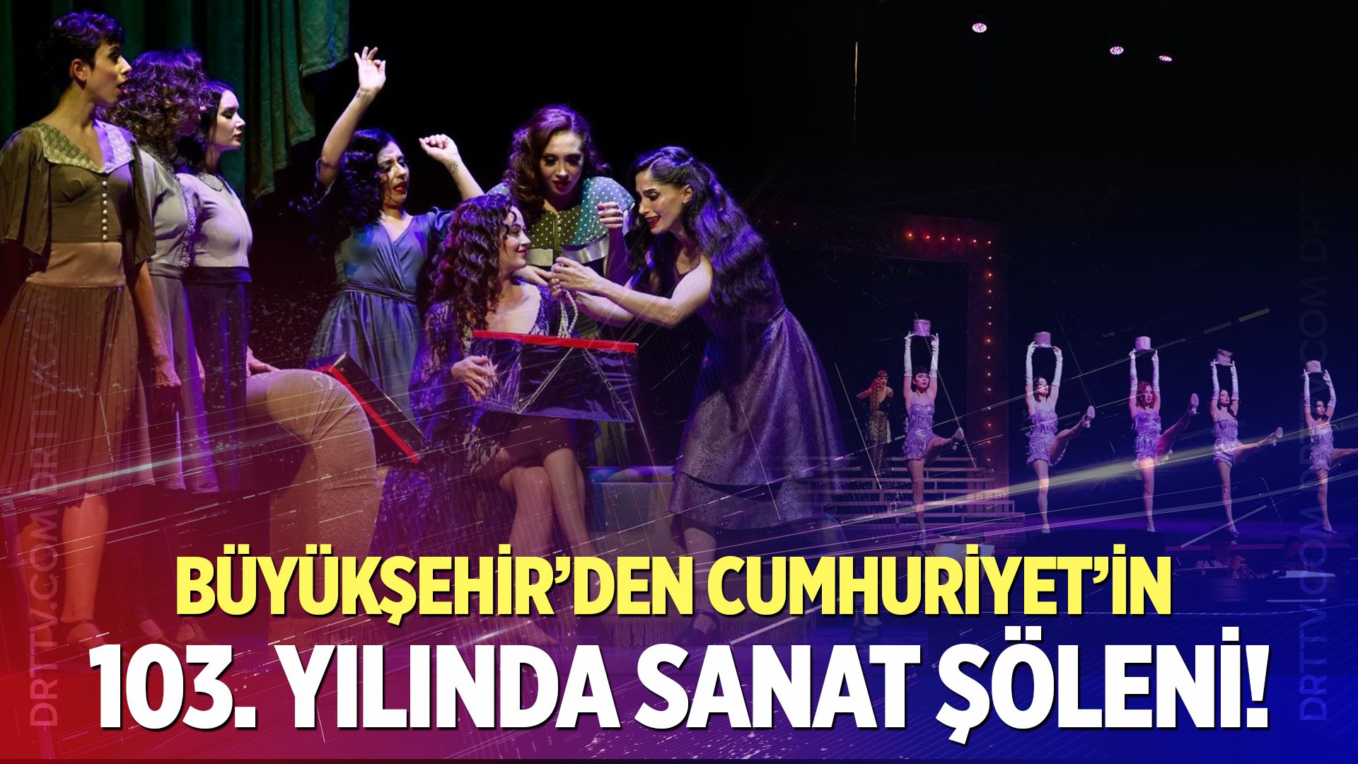 Gangster müzikali Büyükşehir sahnesinde büyük ilgi gördü!