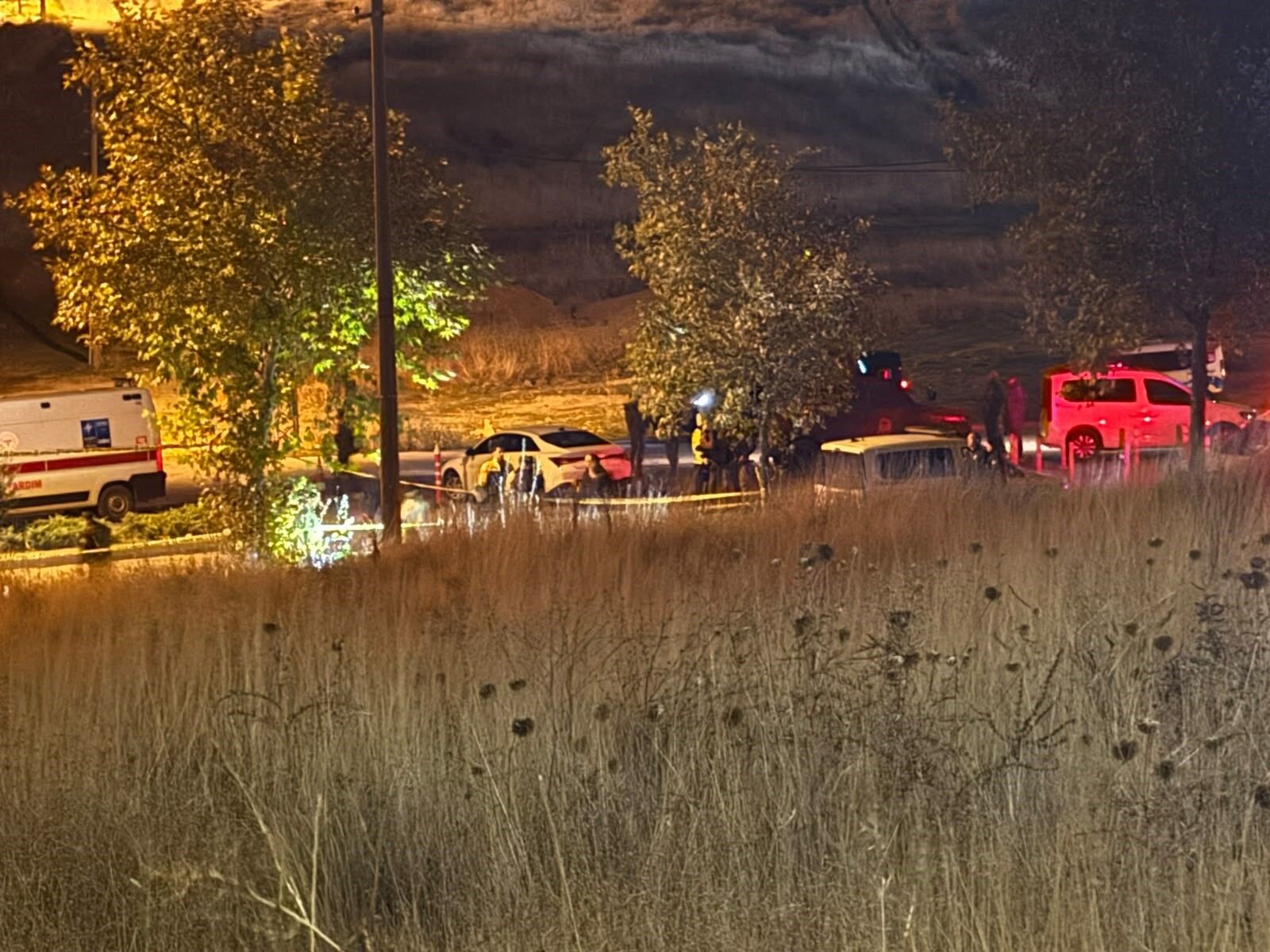 Uygulama noktasında polise ateş açıldı