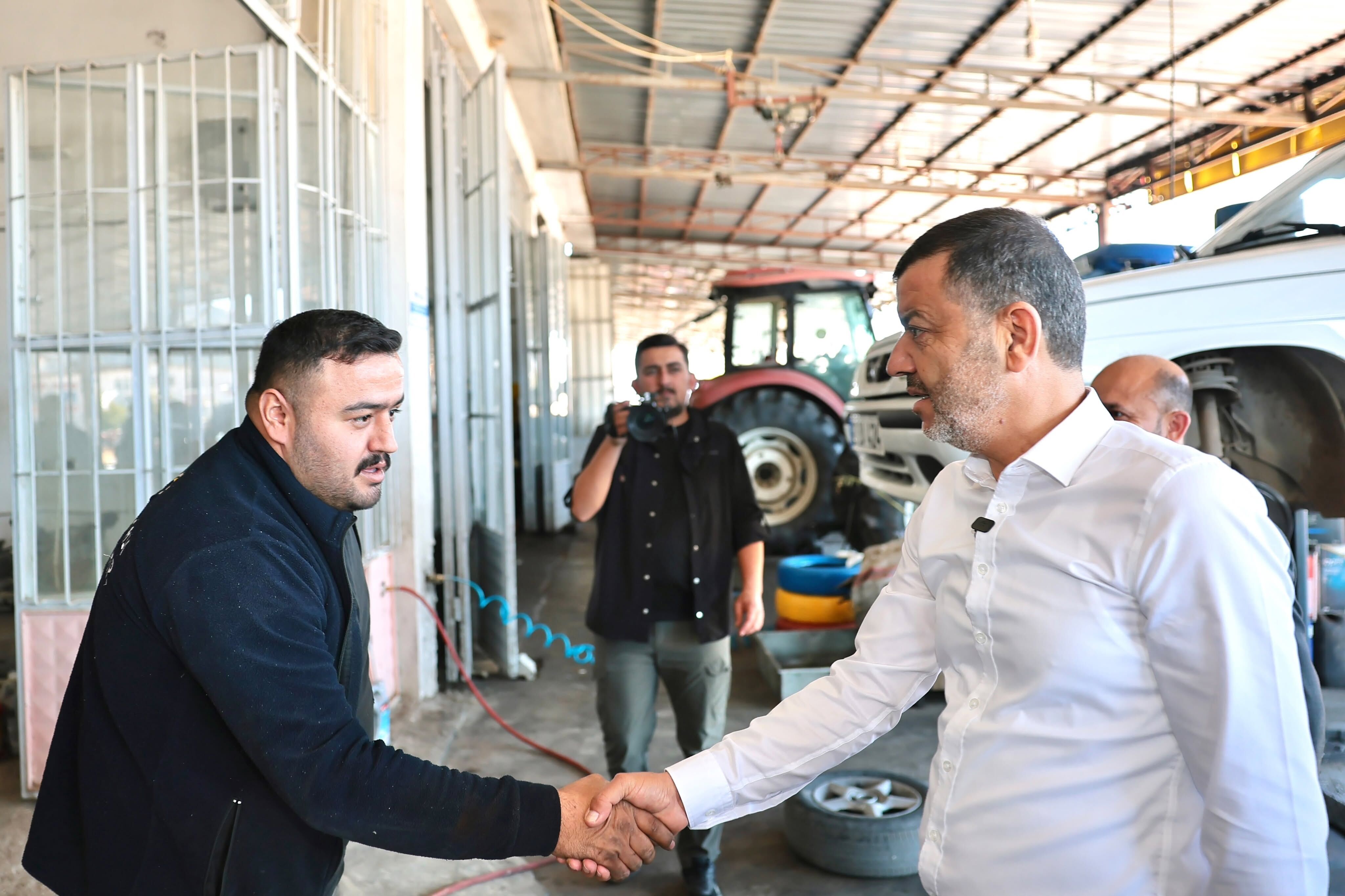 Kale’de Başkanlar Sahaya Indi (1)