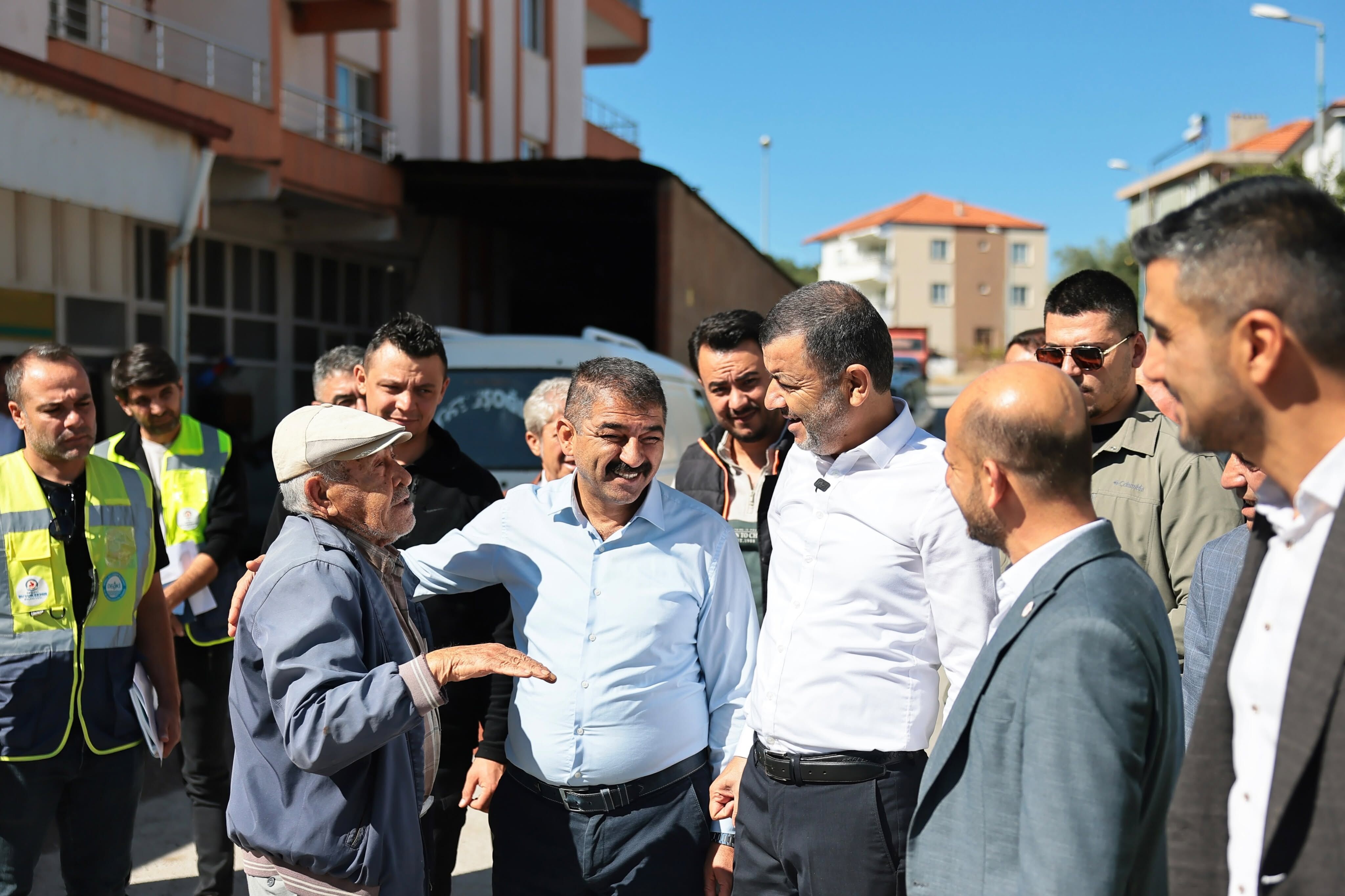 Kale’de Başkanlar Sahaya Indi (3)